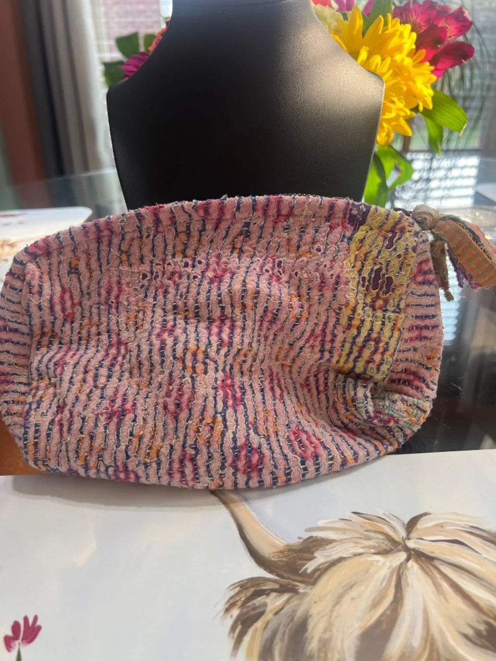 Kantha Cosmetic Bag